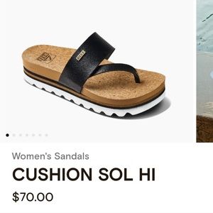 Reef cushion sol high sandal